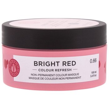 Bright Red Colour Refresh Mask - Jemná vyživujúci maska bez permanentných farebných pigmentov